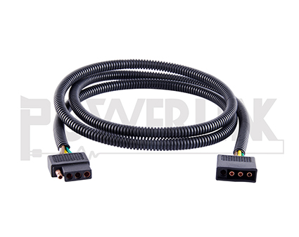 4 Flat Wire Harness Tube Convoluted