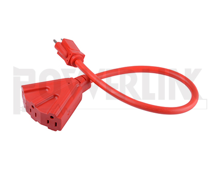 Outdoor Triple Tap Extension Cord