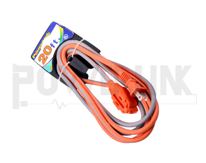 3-Outlet Indoor Extension cord 