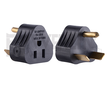 RV Power Adapter 30amp Male to 15amp Female