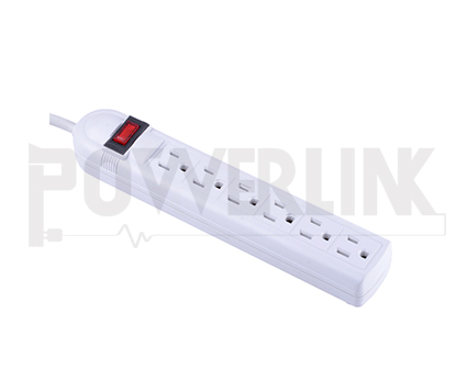 6 Outlet Surge Protector Power Strip, 90J