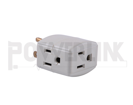 3 Outlet Grounding Adapter