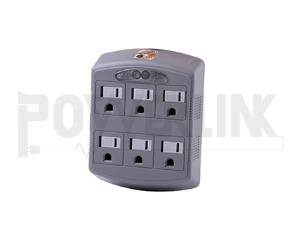 6 Outlet Grounding Adapter