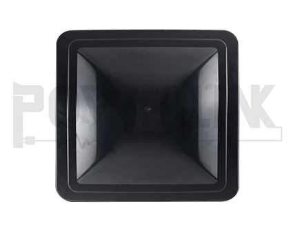 RV VENT LID, BLACK