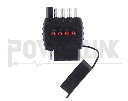 5 FLAT 12V LED CONNECTOR TESTER WITH DUST CAP