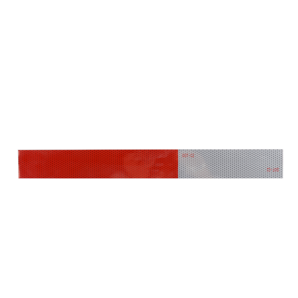 TRAILER DOT-C2 REEFLECTIVE TAPE IN RED AND SILVER
