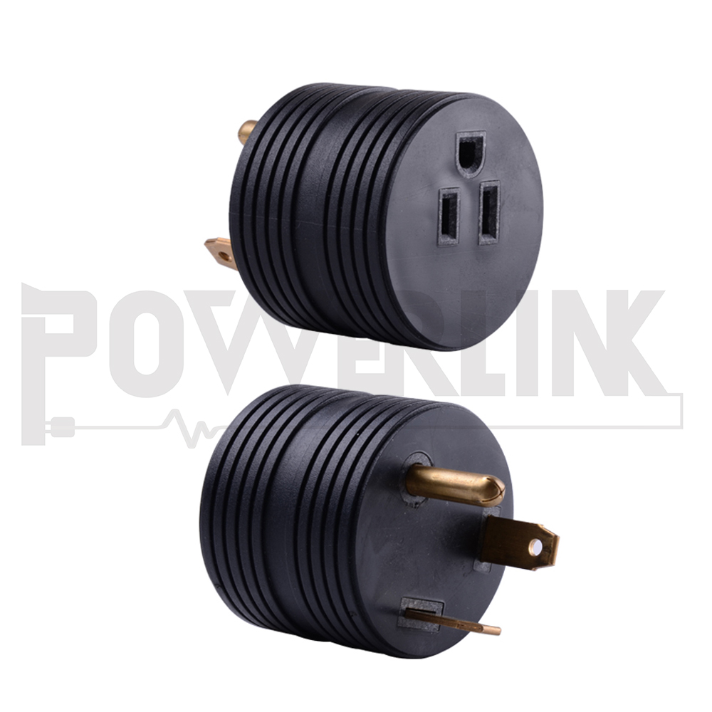 RV POWER ADAPTER 30A MALE TO 15A FEMALE