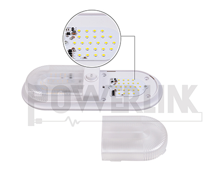 RV Ceiling Dome 12V Double LED Light