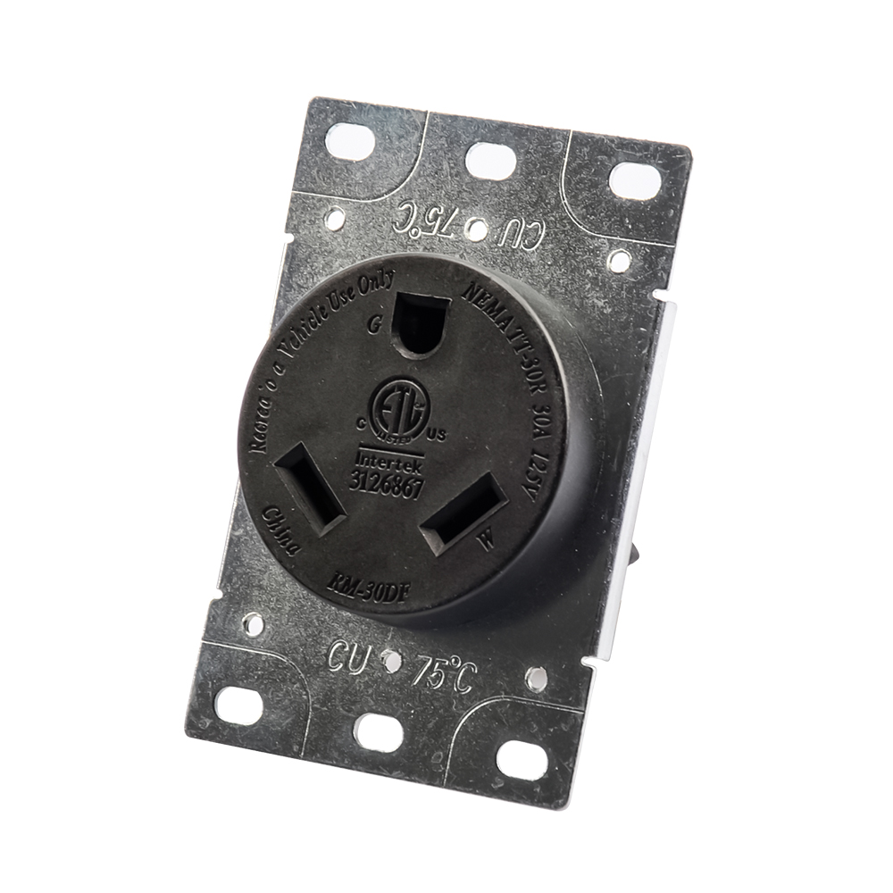 RV NEMA TT-30R receptacle