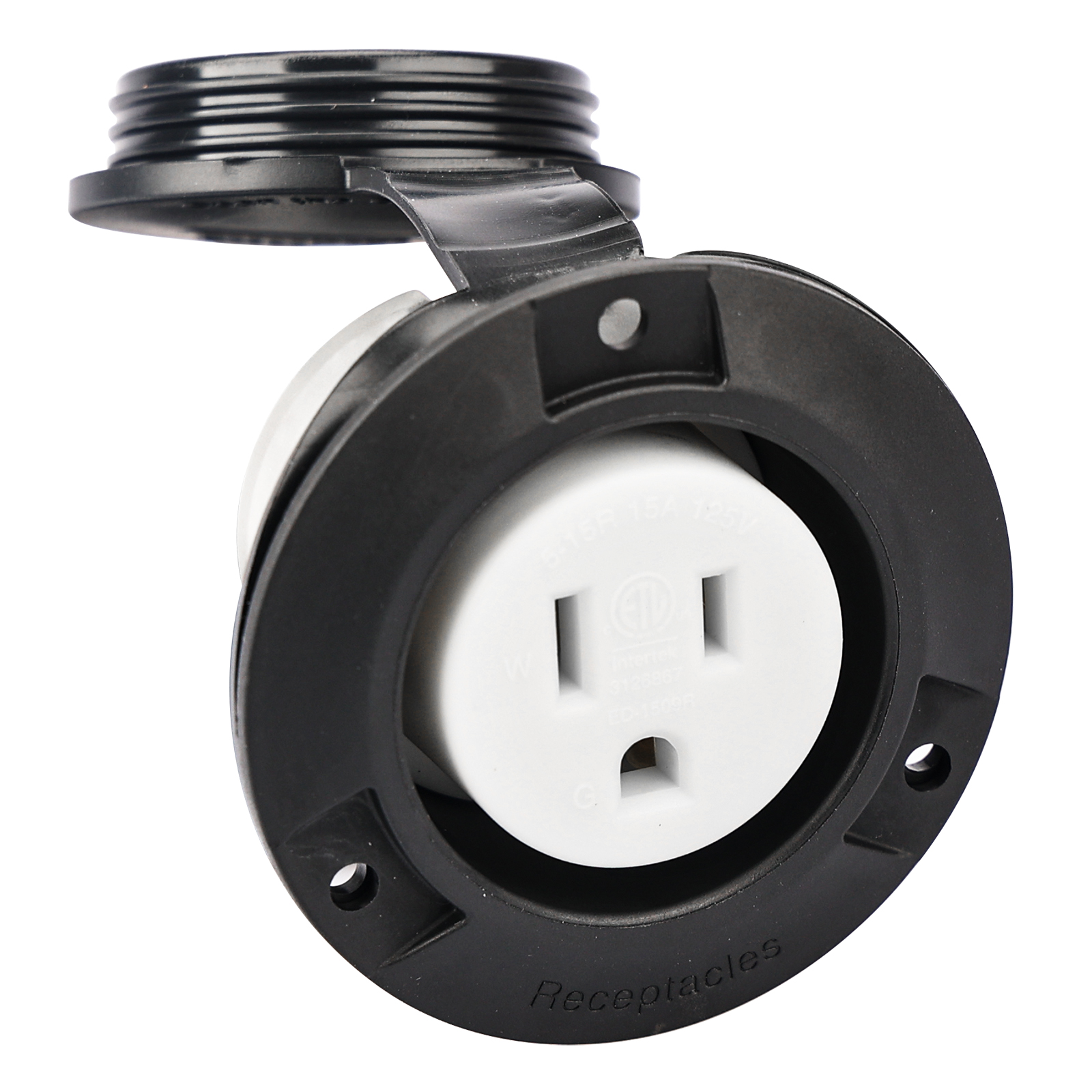 NEMA 5-15R ,15A 125V OUTLET FOR  GENERATOR